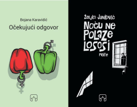 Predstavljanje zbirki priča "Očekujući odgovor" Bojane Karavidić i "Noću ne prolaze lososi" Željka Jankovića